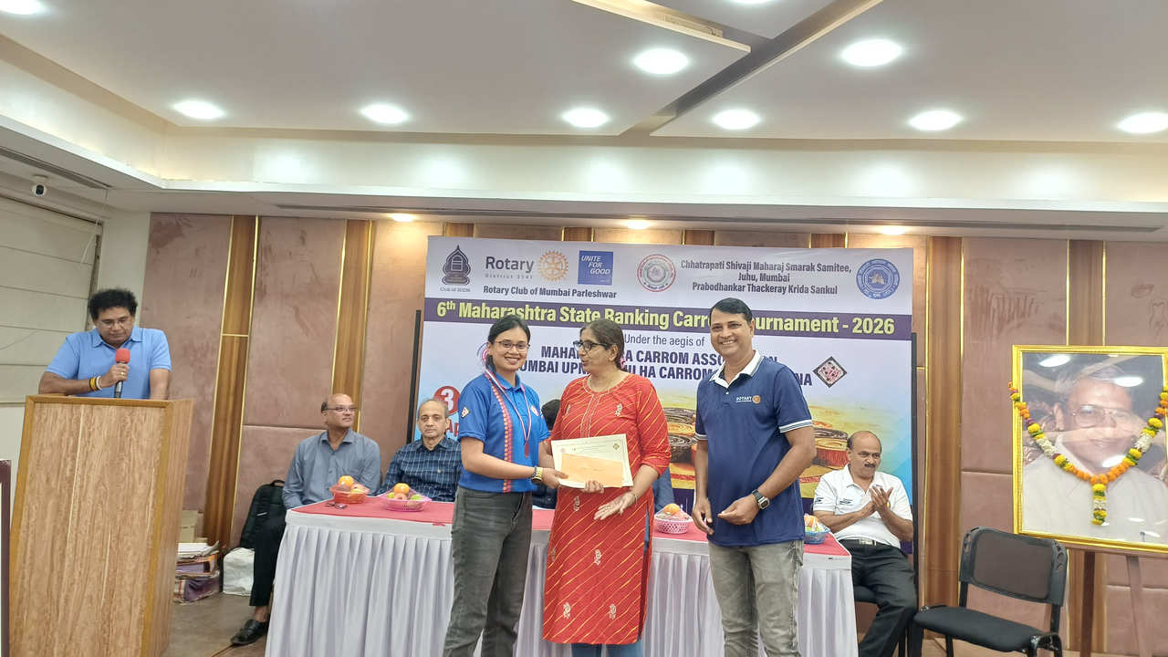 6th Rotary Club of Mumbai Parleshwar State Ranking Carrom Tournament 2026-27